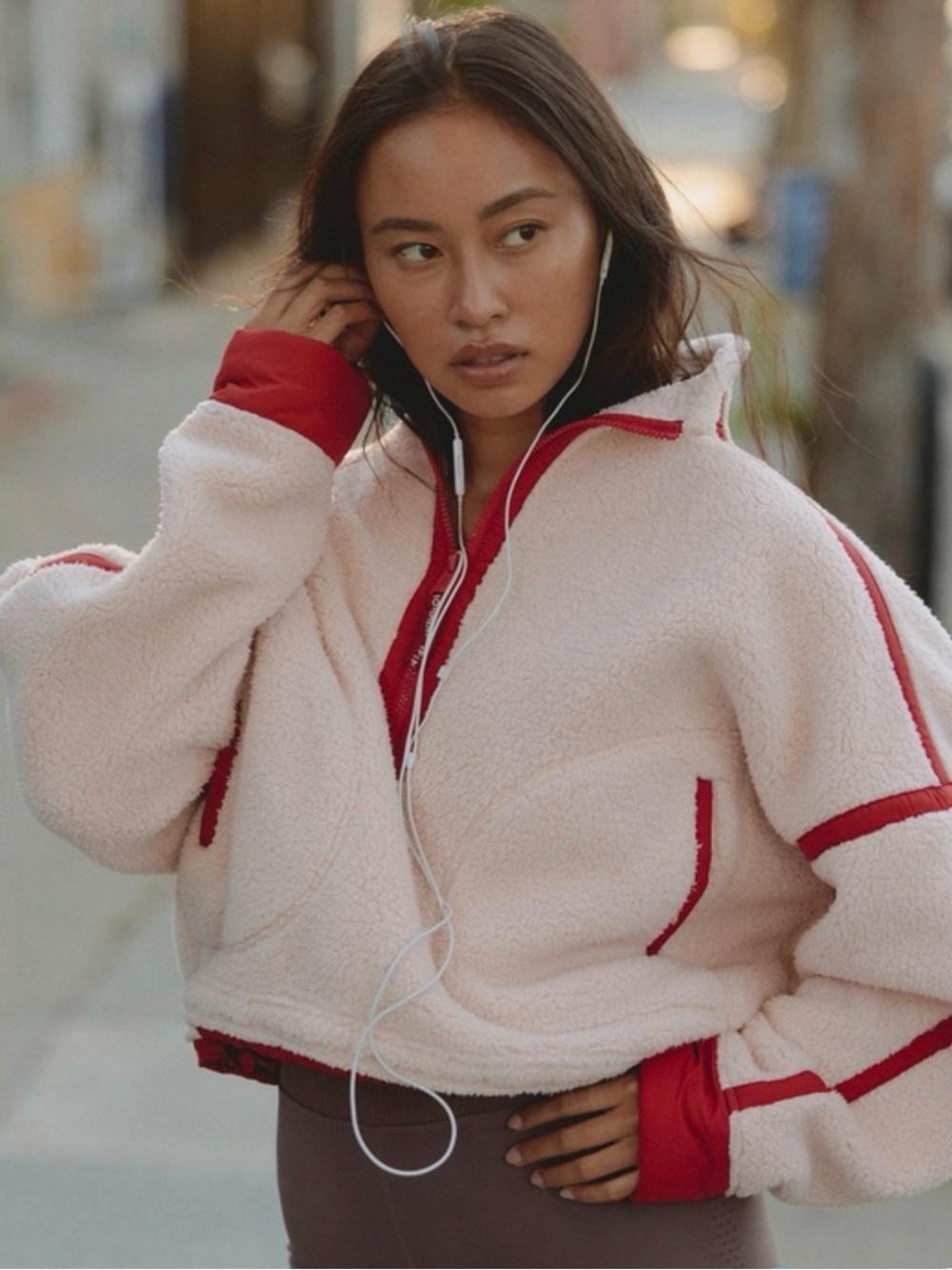 FREE PEOPLE Mountain High Half Zip